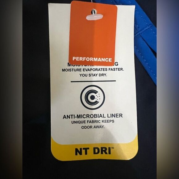 Nordictrack navy blue performance shorts running sporty activewear - Picture 8 of 8